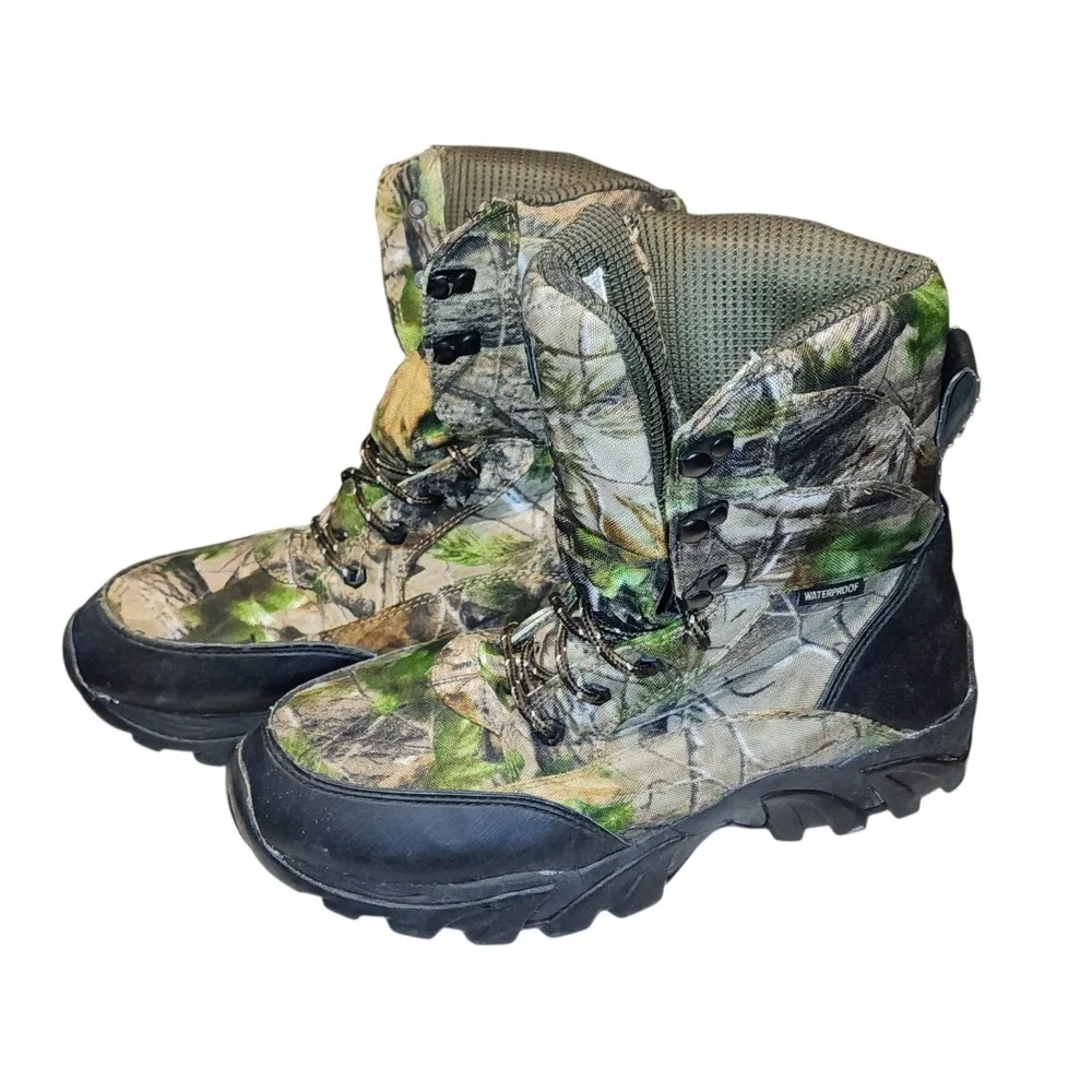 🔥 RealTree 3M Thinsulate Ultra Insulation 400 grams Hunting Camo Boot Size 11🔥